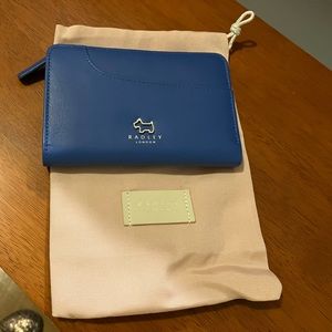 New Radley London blue wallet.